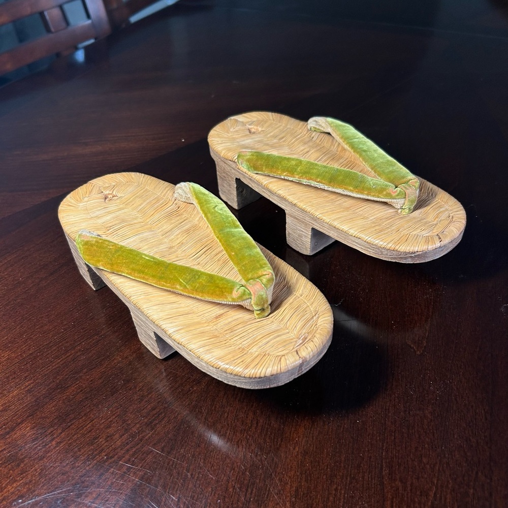 Authentic Vintage Japanese Geta Sandals SUPER FAST SHIPPING